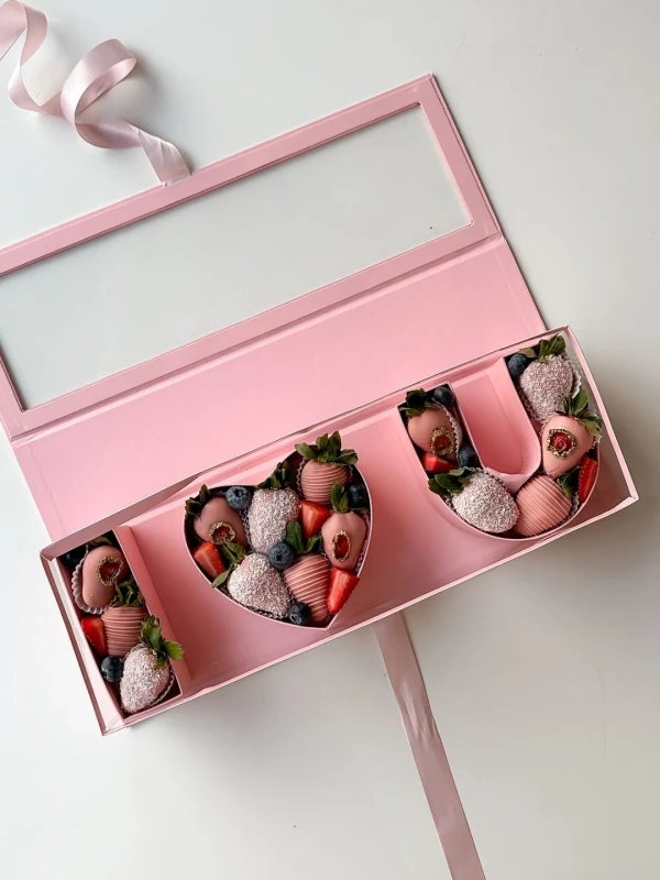 Клубничный бокс "I LOVE U" PINK 3.0, изображение 2